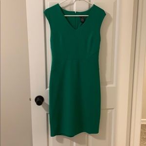 Kelly Green Ann Taylor Work Dress Size 0